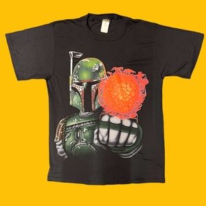 Vintage Star Wars boba fett tshirt